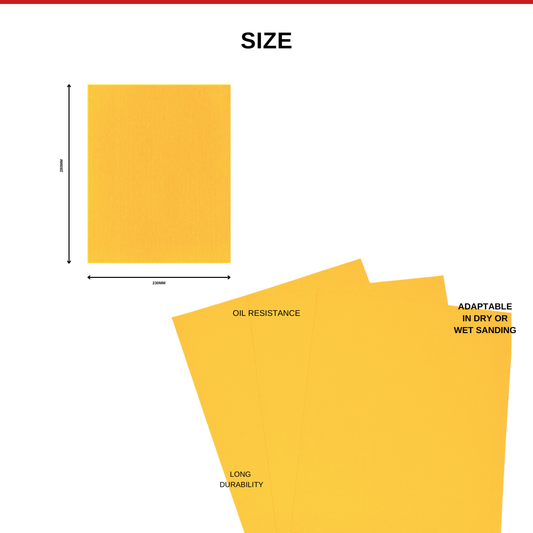 Carbo Panel 9"x11" Gold Paper Sheet (100 pcs)