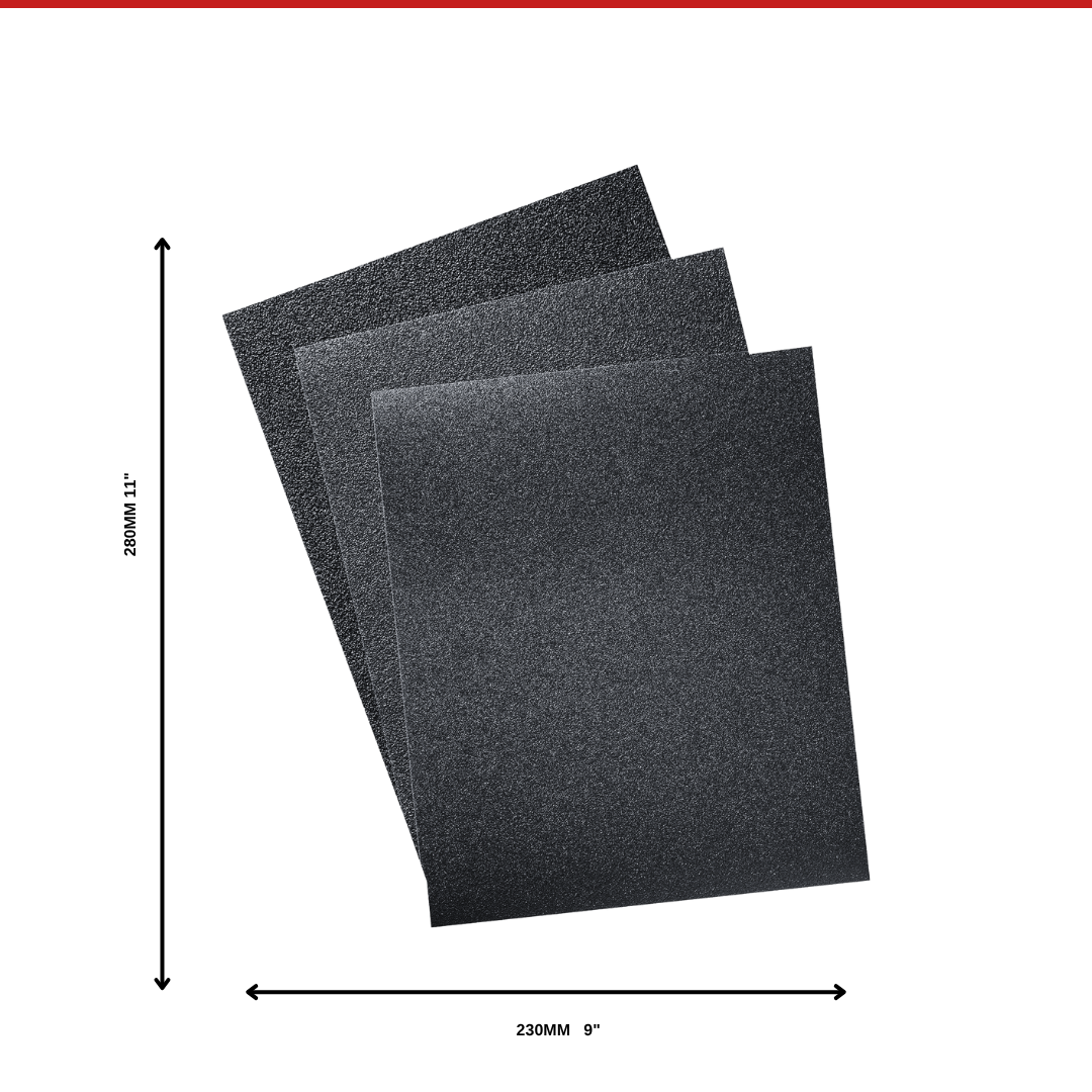 CARBO PANEL 9 x 11  Wet & Dry Paper Sheet