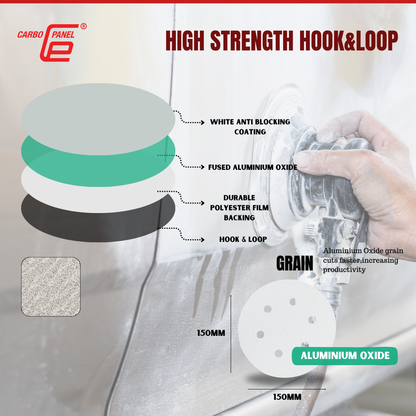 Carbo Panel 5" inch Film Disc (Velcro)