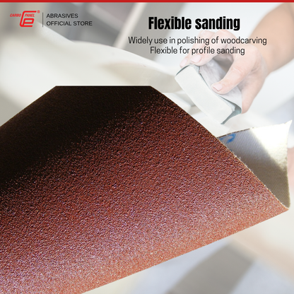 CARBO PANEL 100mm × 50m Width Emery Cloth Roll Soft Type