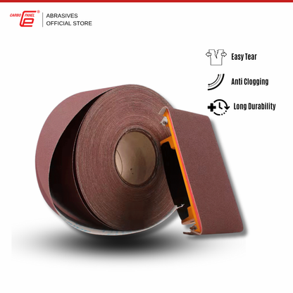 CARBO PANEL 300mm x 50m Sandpaper Roll Paper Type