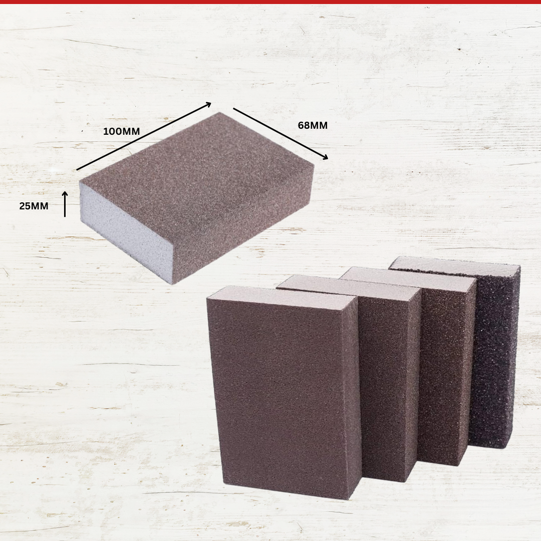 Carbo Panel Sanding Block Best For Edges & Flats Coarse / Medium/ Fine